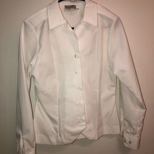 White button down shirt